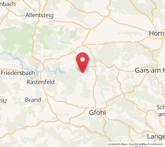 Map of Krumau am Kamp, Lower Austria