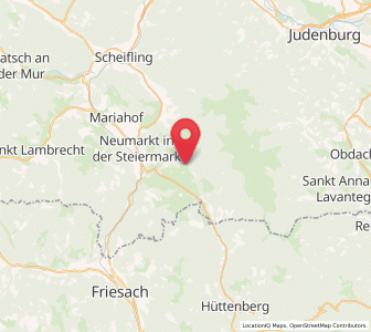 Map of Kulm am Zirbitz, Styria