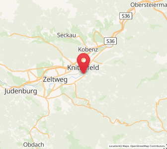 Map of Landschach, Styria