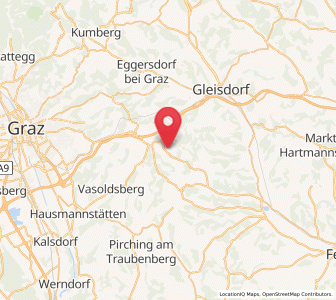 Map of Langegg bei Graz, Styria