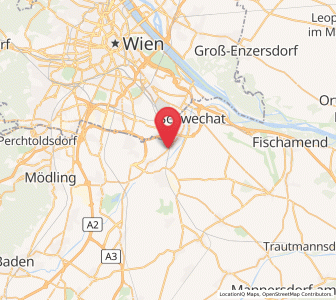 Map of Lanzendorf, Lower Austria