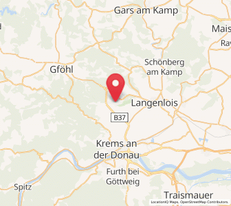 Map of Lengenfeld, Lower Austria