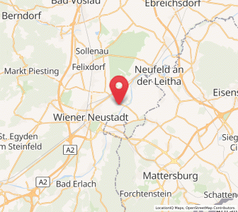 Map of Lichtenwörth, Lower Austria