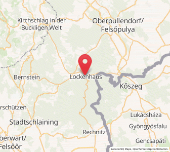 Map of Lockenhaus, Burgenland