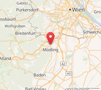Map of Maria Enzersdorf, Lower Austria