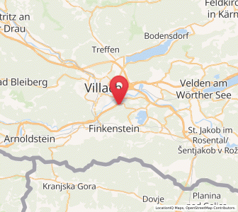 Map of Maria Gail, Carinthia
