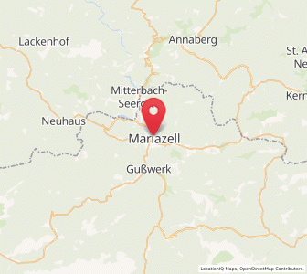 Map of Mariazell, Styria