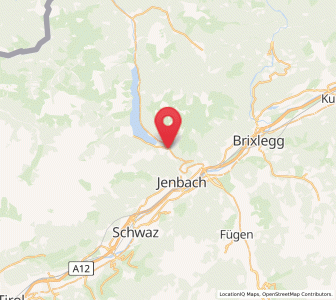 Map of Maurach, Tyrol