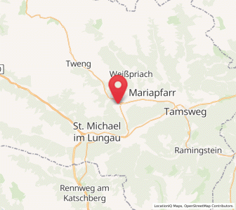 Map of Mauterndorf, Salzburg
