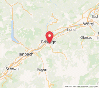 Map of Mehrn, Tyrol