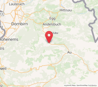 Map of Mellau, Vorarlberg