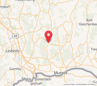 Map of Mettersdorf am Saßbach, Styria