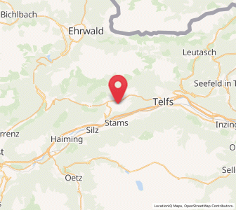 Map of Mieming, Tyrol