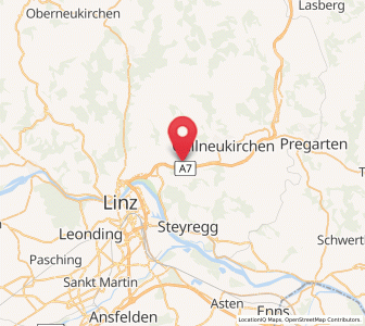 Map of Mittertreffling, Upper Austria