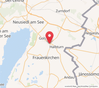 Map of Mönchhof, Burgenland
