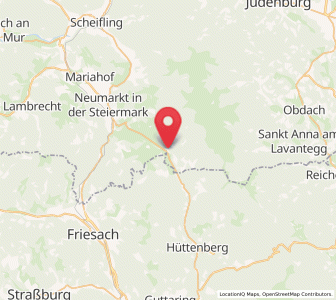 Map of Mühlen, Styria