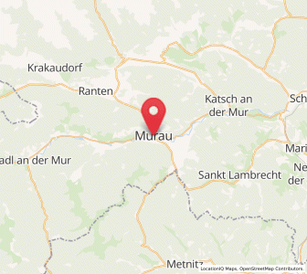 Map of Murau, Styria