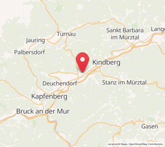 Map of Mürzhofen, Styria
