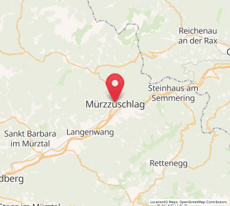 Map of Mürzzuschlag, Styria