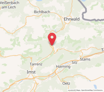 Map of Nassereith, Tyrol