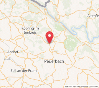 Map of Natternbach, Upper Austria