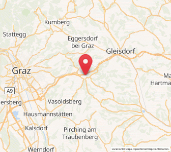 Map of Nestelbach bei Graz, Styria