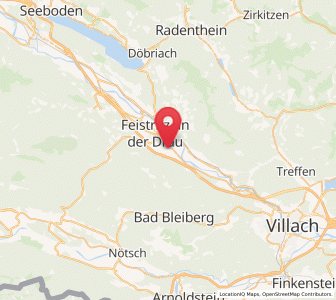 Map of Neu-Feffernitz, Carinthia