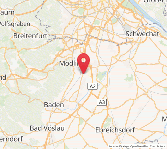 Map of Neu-Guntramsdorf, Lower Austria