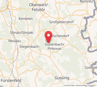 Map of Neuberg im Burgenland, Burgenland