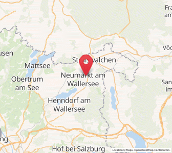 Map of Neumarkt am Wallersee, Salzburg