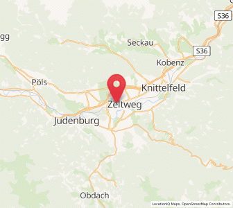 Map of Neuzeltweg, Styria