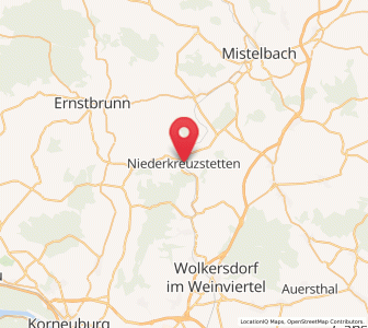 Map of Niederkreuzstetten, Lower Austria