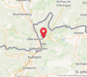 Map of Niederndorf, Tyrol