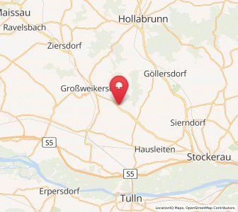 Map of Niederrußbach, Lower Austria