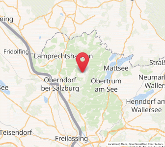 Map of Nußdorf am Haunsberg, Salzburg