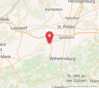 Map of Ober-Grafendorf, Lower Austria