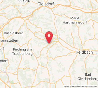 Map of Oberdorf am Hochegg, Styria