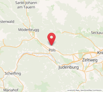 Map of Oberkurzheim, Styria