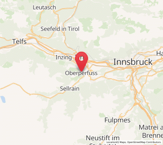 Map of Oberperfuss, Tyrol