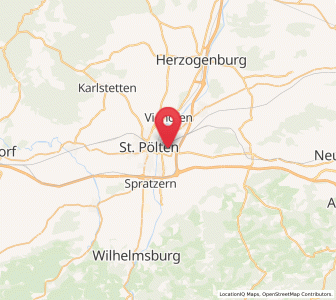 Map of Oberwagram, Lower Austria