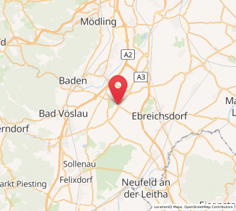 Map of Oberwaltersdorf, Lower Austria