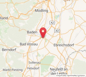Map of Oeynhausen, Lower Austria