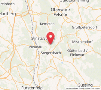 Map of Ollersdorf, Burgenland