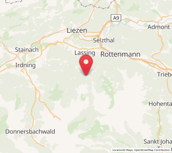 Map of Oppenberg, Styria