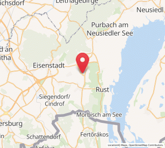 Map of Oslip, Burgenland