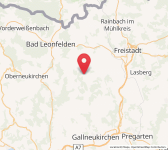 Map of Ottenschlag im Mühlkreis, Upper Austria