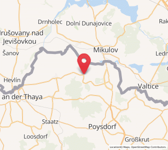 Map of Ottenthal, Lower Austria
