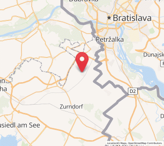 Map of Pama, Burgenland