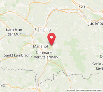 Map of Perchau am Sattel, Styria
