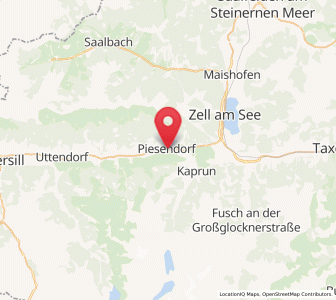 Map of Piesendorf, Salzburg